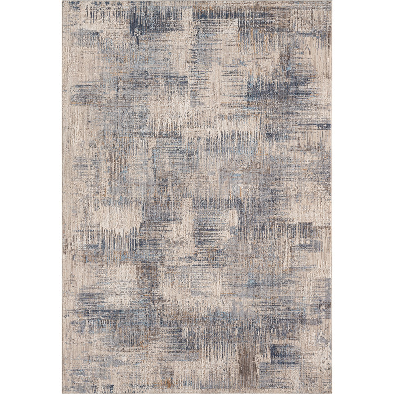 Tapis bleu 7 pi 10 po x 10 pi 6 po United Weavers Fanter