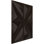 Panneau mural décoratif 3D Helene EnduraWall 11 pi 7 po x l 11 7/8 po, brume rustique métallique universelle (couvre 0,98 pi2)