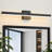 31.5" Black LED Wall Sconce - Dimmable & Easy To Install, Ideal For Modern Home Decor-1272824155