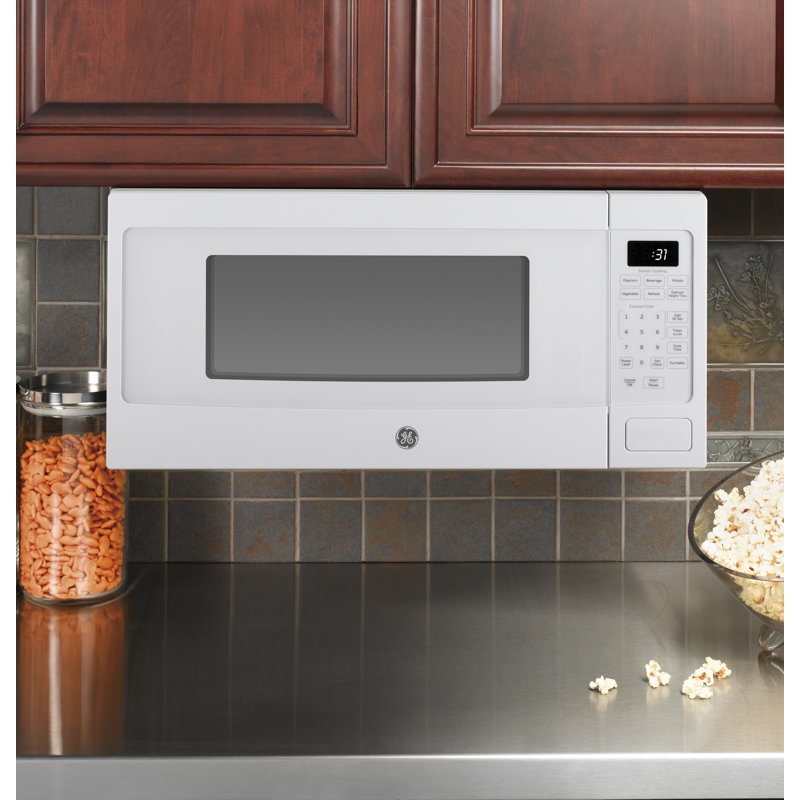 24" 1.1 cu. ft. Countertop Microwave, White