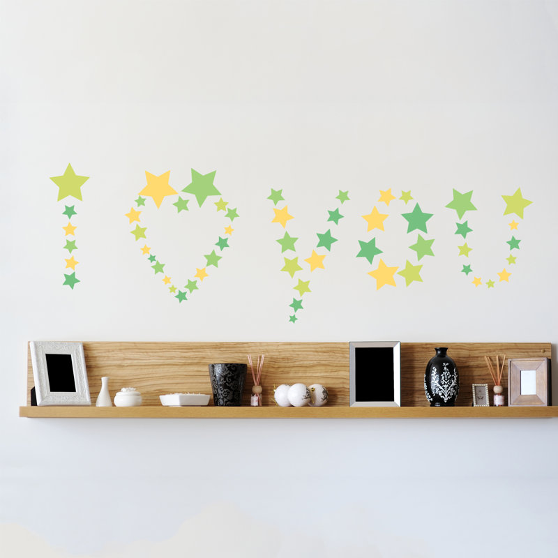 Abstract Non-Wall Damaging Wall Decal