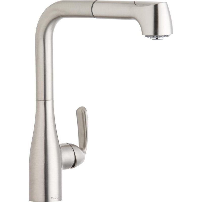 Gourmet Pull Out Single Handle Kitchen Faucet