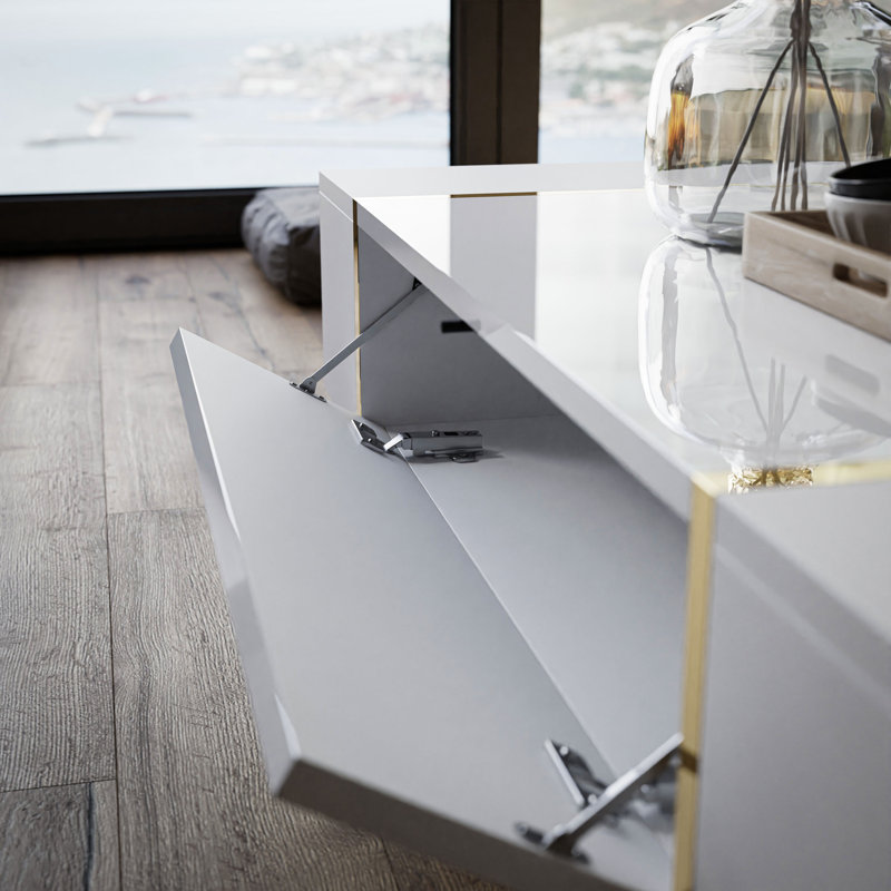 Academy coffee table, White
