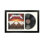 "Metallica" Master of Puppets ", vinyle encadré, art mural, présentation de la pochette d'albums, décor de souvenirs de musique, cadeau unique pour les amateurs de vinyle