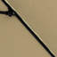 Parasol en fibre de verre 9 pi en aluminium noir 9 pi-1798107552