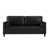 Black Faux Leather