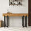 Console rustique
