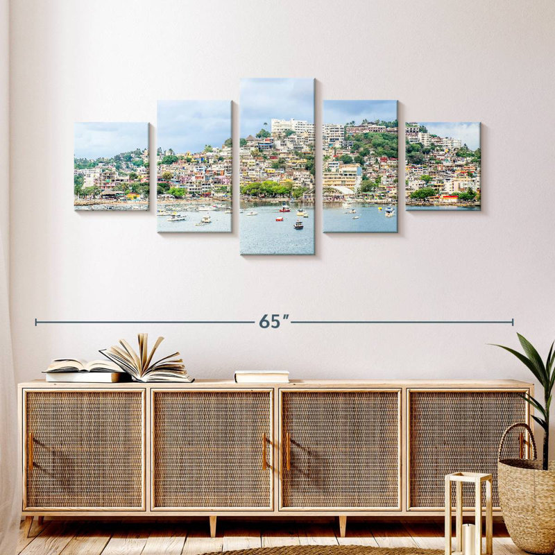 Acapulco Bay au Mexique, H 24 po x l 55 po