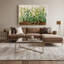 Art mural sur toile beige-78089853