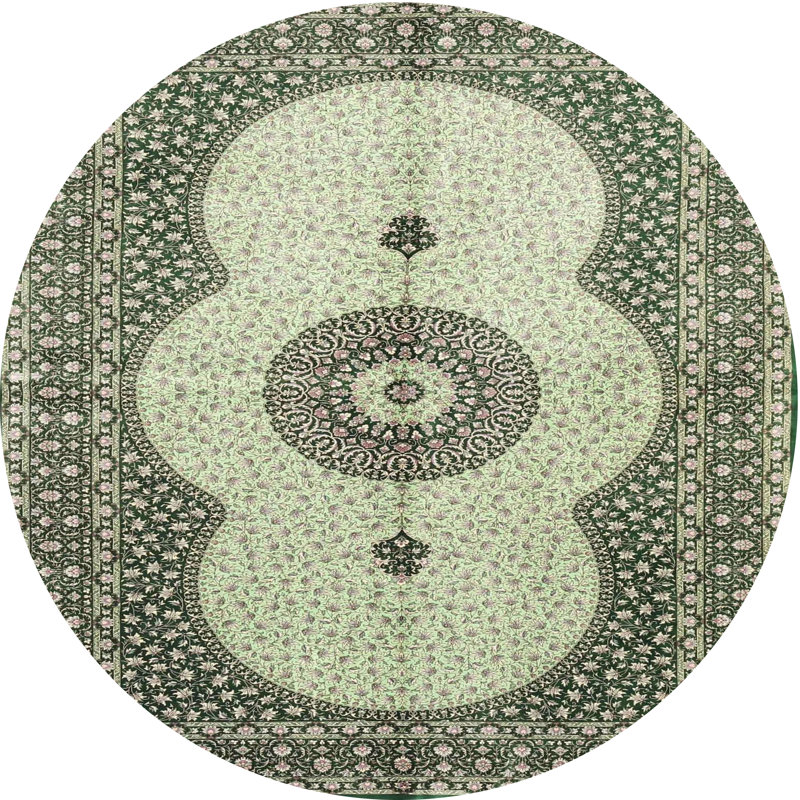 Chave Oriental Indoor Rug, Round 4'