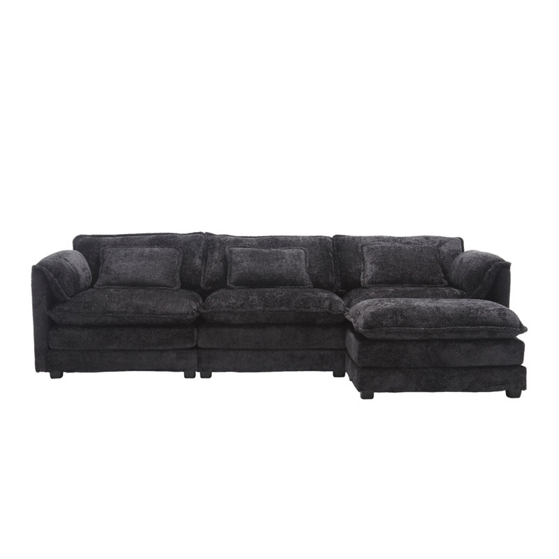 Elegant Oversized Living Sofa