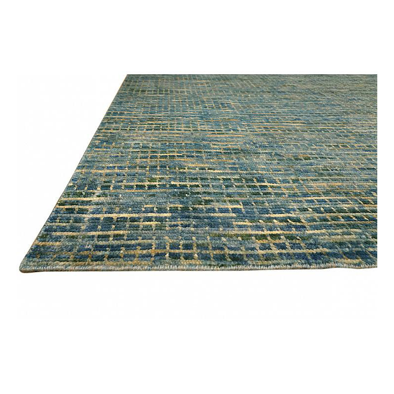 Mystique Hand Knotted Wool Area Rug, Rectangle 6' x 9'
