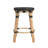 Alastair 24" Rattan Counter Stool - Black/ Natural Rattan Frame-88071852-88071842