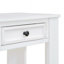 Console / canapé avec tiroirs de rangement et tablette inférieure pour le vestibule-1743663896