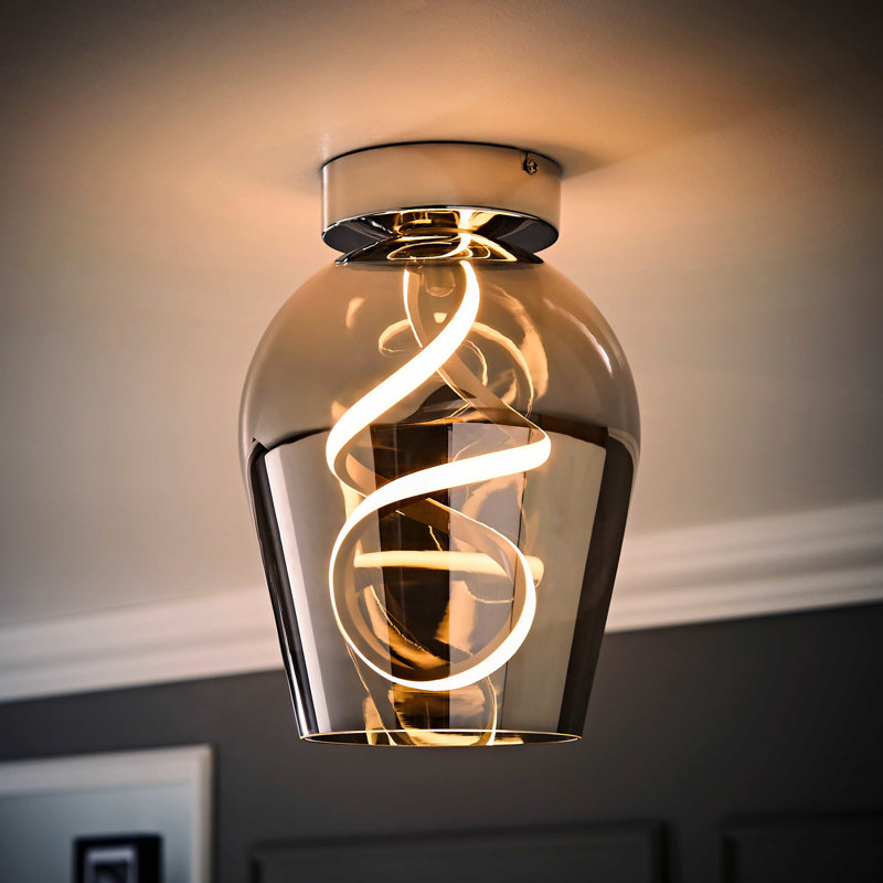 Dellia Glass LED Flush Mount