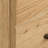 L-Shaped Desk, Brown Finish