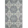 Kouerga Hand Tufted Wool/Viscose Geometric Rug in Silver/Gray