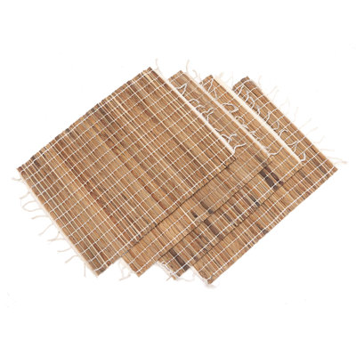 Ensemble de napperons en coton 4 pièces Jaylani