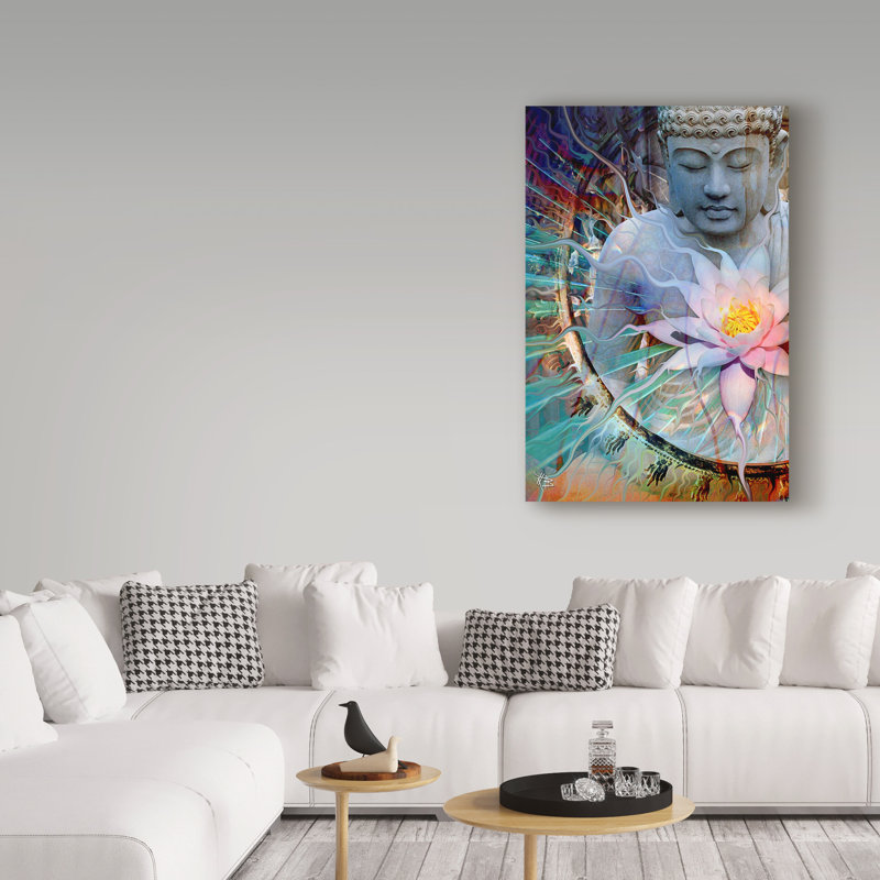 Tellaro «Living Radiance», reproduction de peinture acrylique sur toile tendue, H 19 po x l 12 po x P 2 po