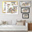 «Music Drum Set Abstract Design», reproduction sur toile flottante-182714841-182714843
