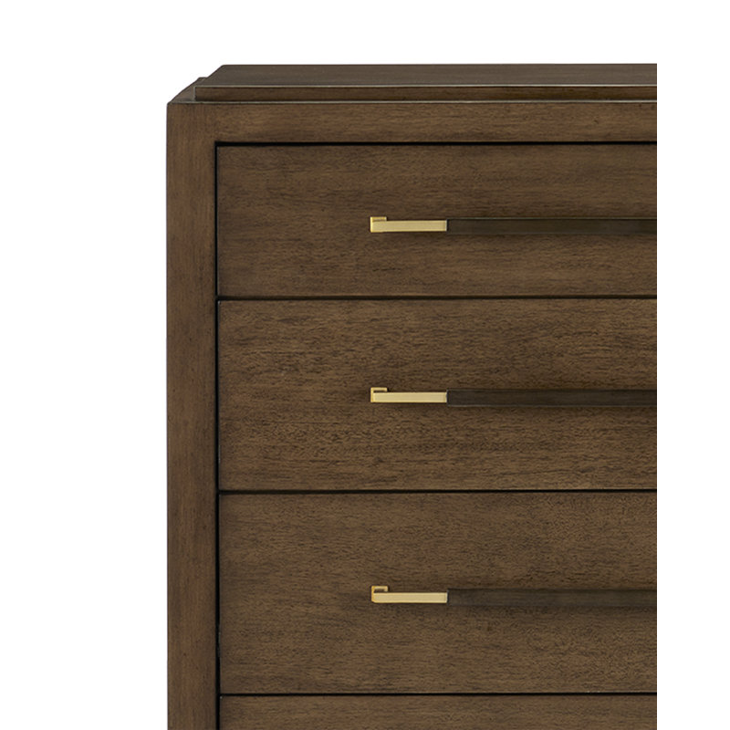 Verona Solid Wood Accent Chest, Brown