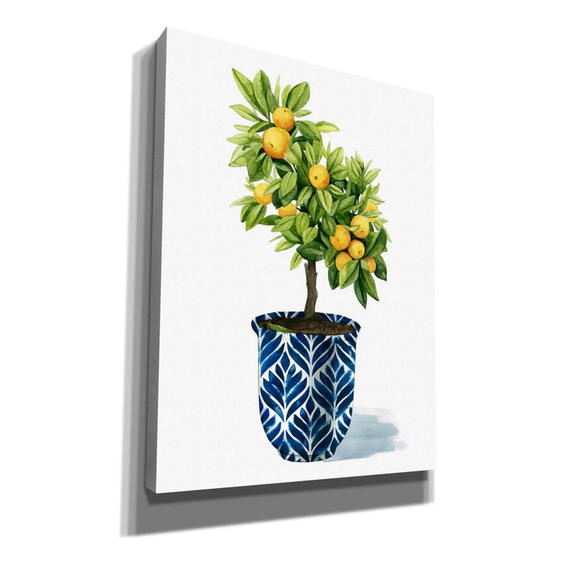 Red Barrel Studio® «Fruit Tree I» par Grace Popp, H 16 po x l 12 po x P 0,75 po