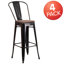 Tabouret de salle à manger en métal Margherite-460918465-466744680