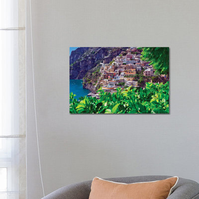Positano Southern Italy 1 Piece Wrapped Canvas Wall Art