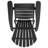 Adirondack Chair In Dark Gray - Ideal For Indoor/Outdoor Relaxation-813391451