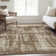 Premium Machine Washable Prisco Brown Rug