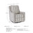 Kambria Upholstered Swivel Armchair-691422994