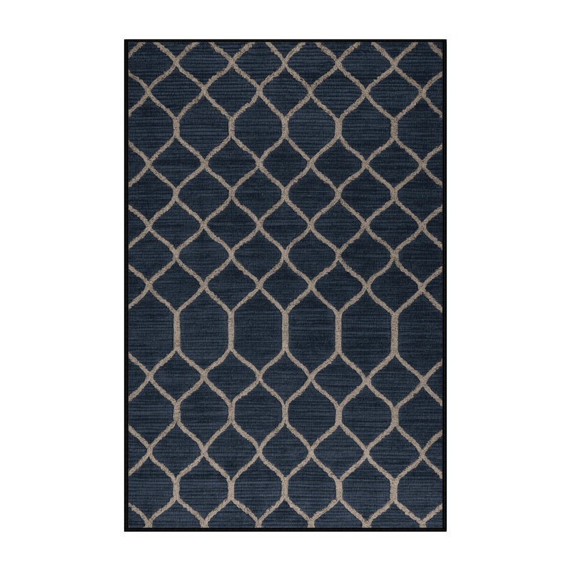 Tapis gris en treillis lavable à la machine, Tapis de couloir 2 pi x 5 pi