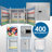 400-Key Adjustable Key Lock Box with Digital Lock for Convenient Access