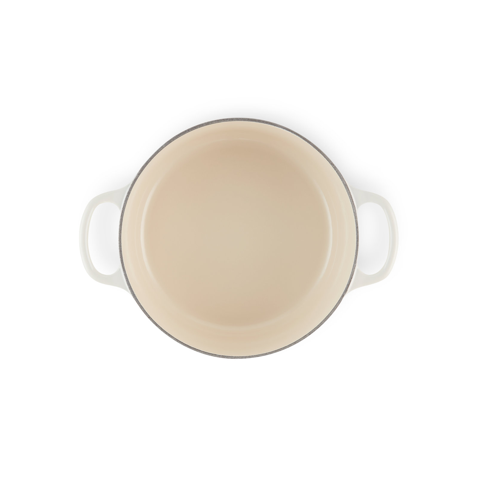 Le Creuset Enameled Cast Iron Dutch Oven, 4.5 quarts, Oyster
