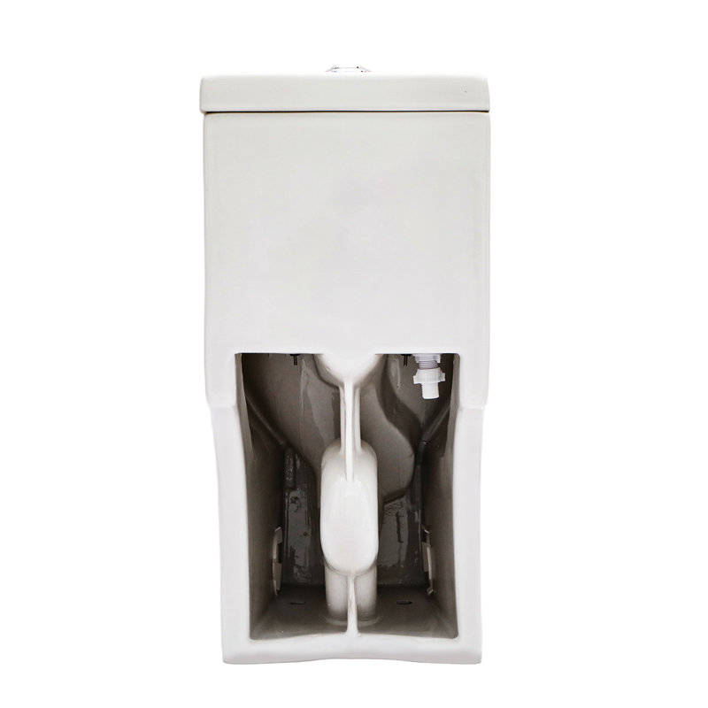 1.1/1.6 Dual Flush, Ceramic One Piece Toilet, 12 - Inch Rough In, Soft Closing Seat, Siphon Jet, 800G Map, Easy To Clean Polypropylene, Jet System, Hygienic &