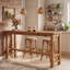 63" Solid Wood Bar Table,