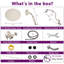 Bras de douche pivotant avec douchette Rainfall-103448225