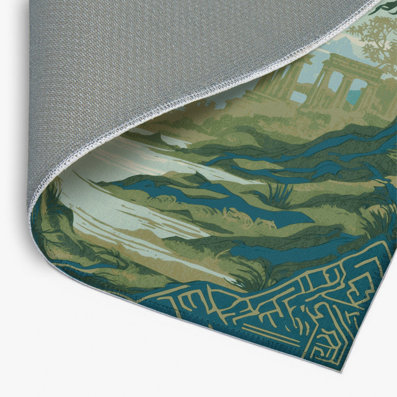 Tapis intérieur et extérieur Courage Insignia, Rectangle 5 pi x 7 pi