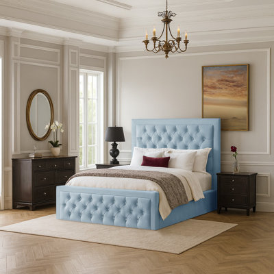 Lillias Upholstered Ottoman Storage Bed