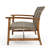 Hampton Outdoor Acacia Wood Wicker Loveseat: 2-seater Patio Conversation Furniture For Backyard/patio(natural+grey + Acacia Wood)-50742045