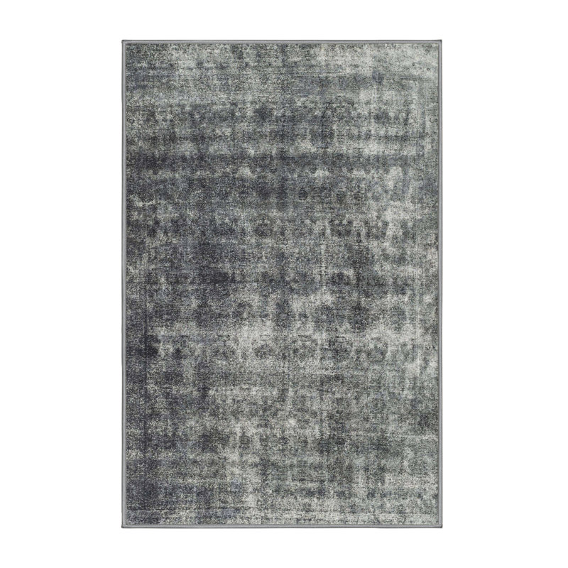 Abstract Indoor Rug, Rectangle 4' x 6'
