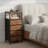 Nightstand with Charging Station, Side Table with 4 Fabric Storage Drawers-1532808892