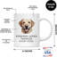 Tasse à café personnalisée pour chien, tasse personnalisée 11 oz avec grande photo et nom de chien, cadeau de propriétaire d'animal-696231036