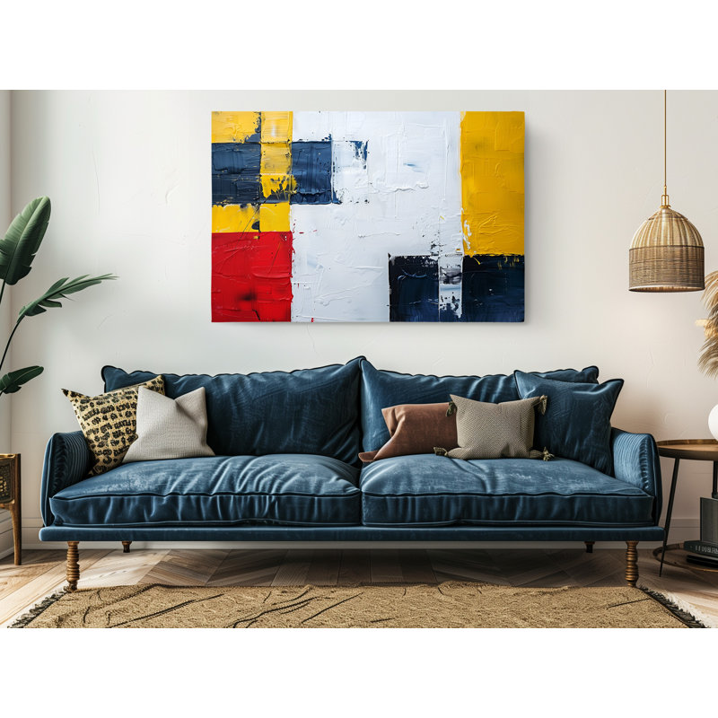 Reproduction d'art sur toile, spectre de couleurs vibrantes, décoration murale moderne pour la maison et le bureau
