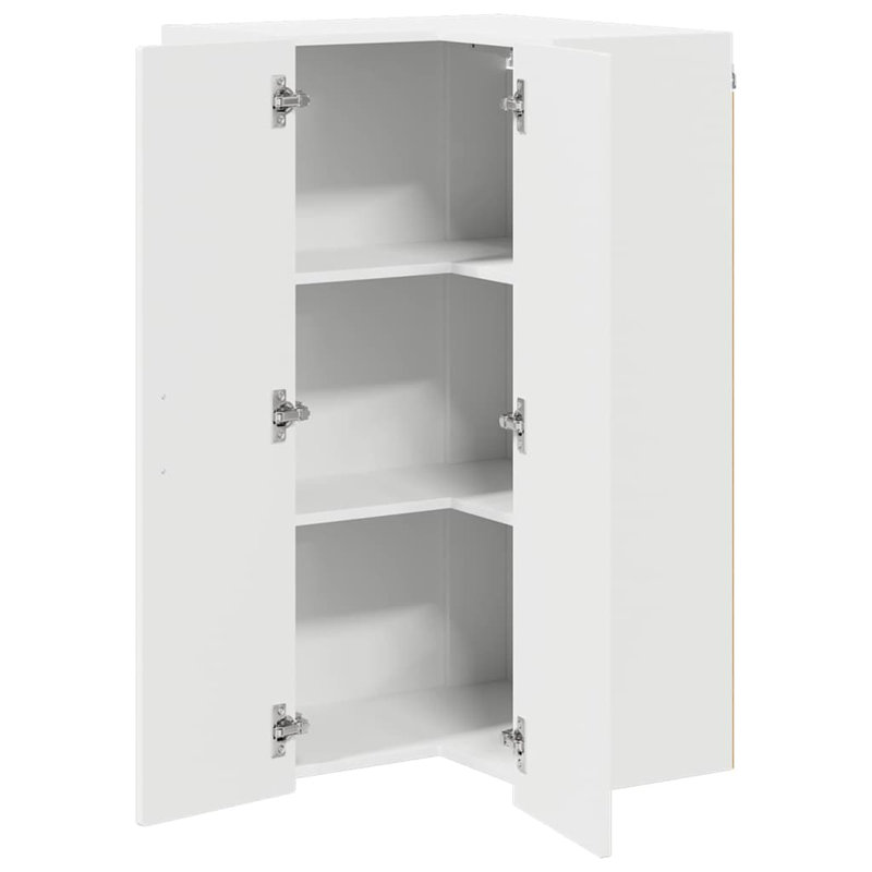 Vidaxl Oven Cabinet Kitchen Cabinet Oven Unit Oven Base Unit Engineered Wood, White