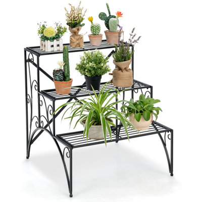 Canady Iron 3 Tier Plant Stand