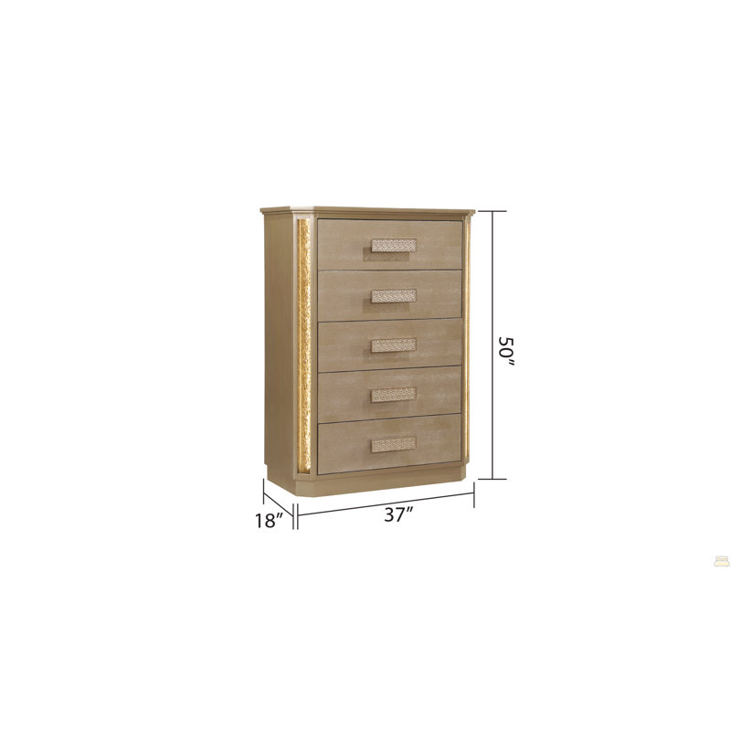 Commode en bois
