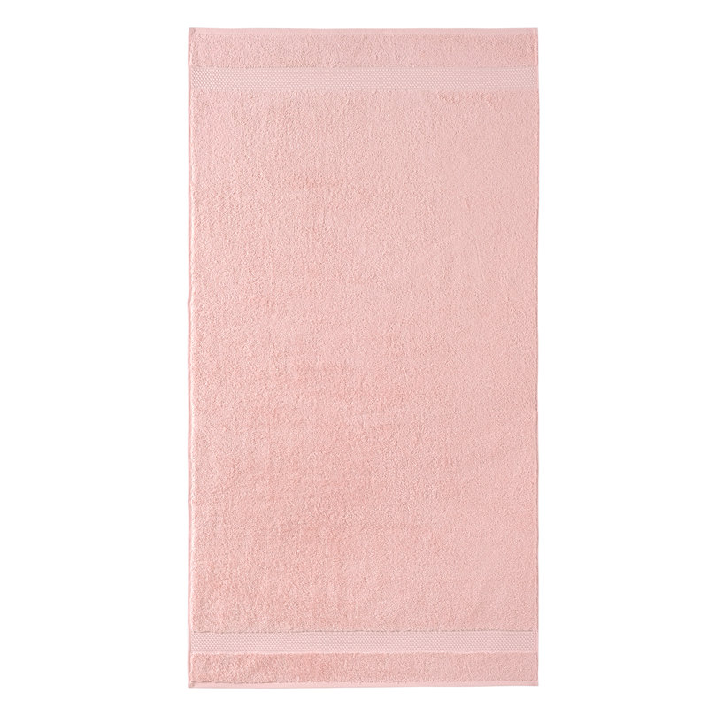 Serviettes de bain en ratine 100% coton Starlight, Voile rose
