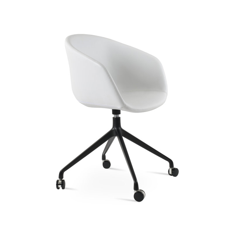 Chaise de bureau Tribeca Spider, Noir, Rouge