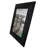 13" Distressed Finish Rectangular 8" x 10" Photo Picture Frame - Black